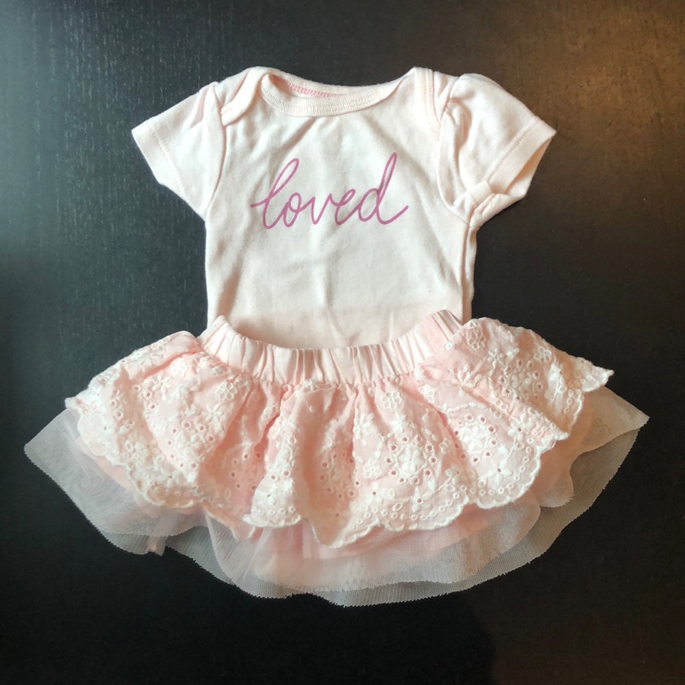 3/$12 Baby Girl 0-3 month Cat & Jack Tutu